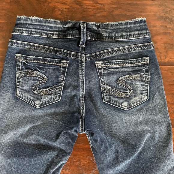 Silver Jeans - Suki Slim Boot 26x35 Dark blue Jeans - Picture 5 of 6